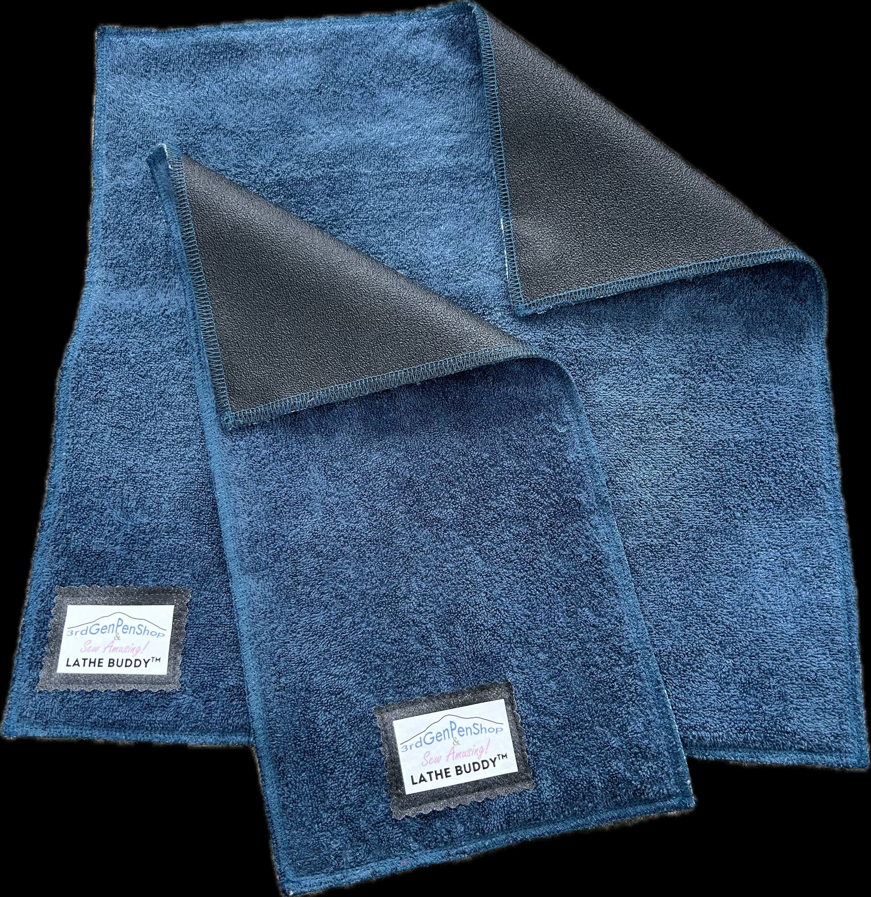 Lathe Buddyᵀᴹ 4.0  Hand-Dyed | Wet Sanding Lathe Bed Protector