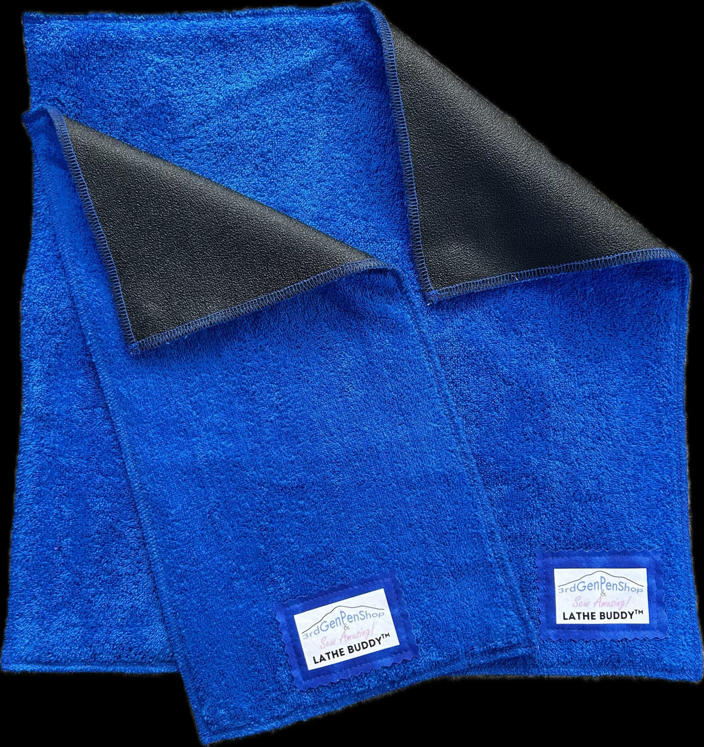 Lathe Buddyᵀᴹ 4.0  Hand-Dyed | Wet Sanding Lathe Bed Protector