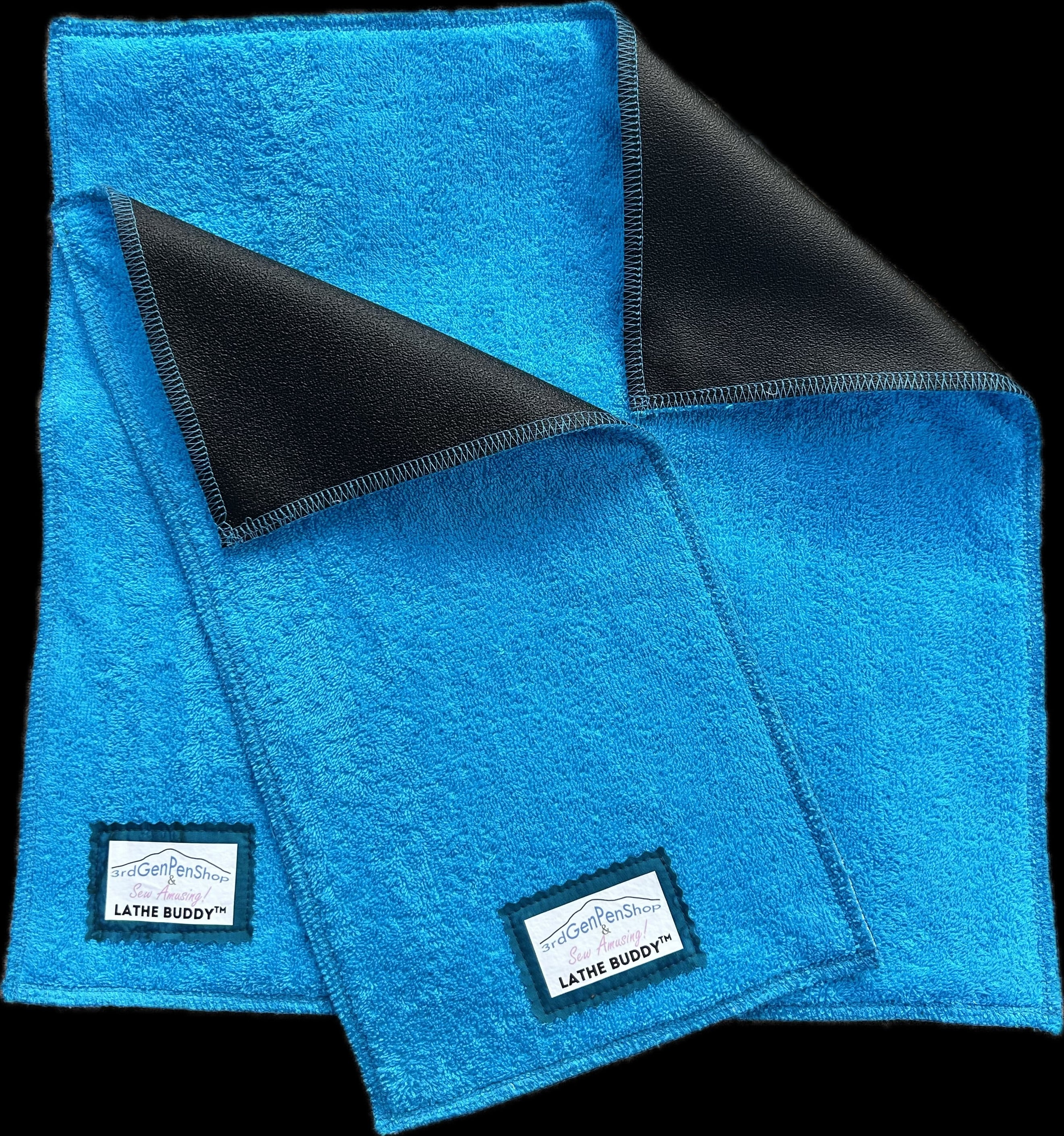 Lathe Buddyᵀᴹ 4.0  Hand-Dyed | Wet Sanding Lathe Bed Protector
