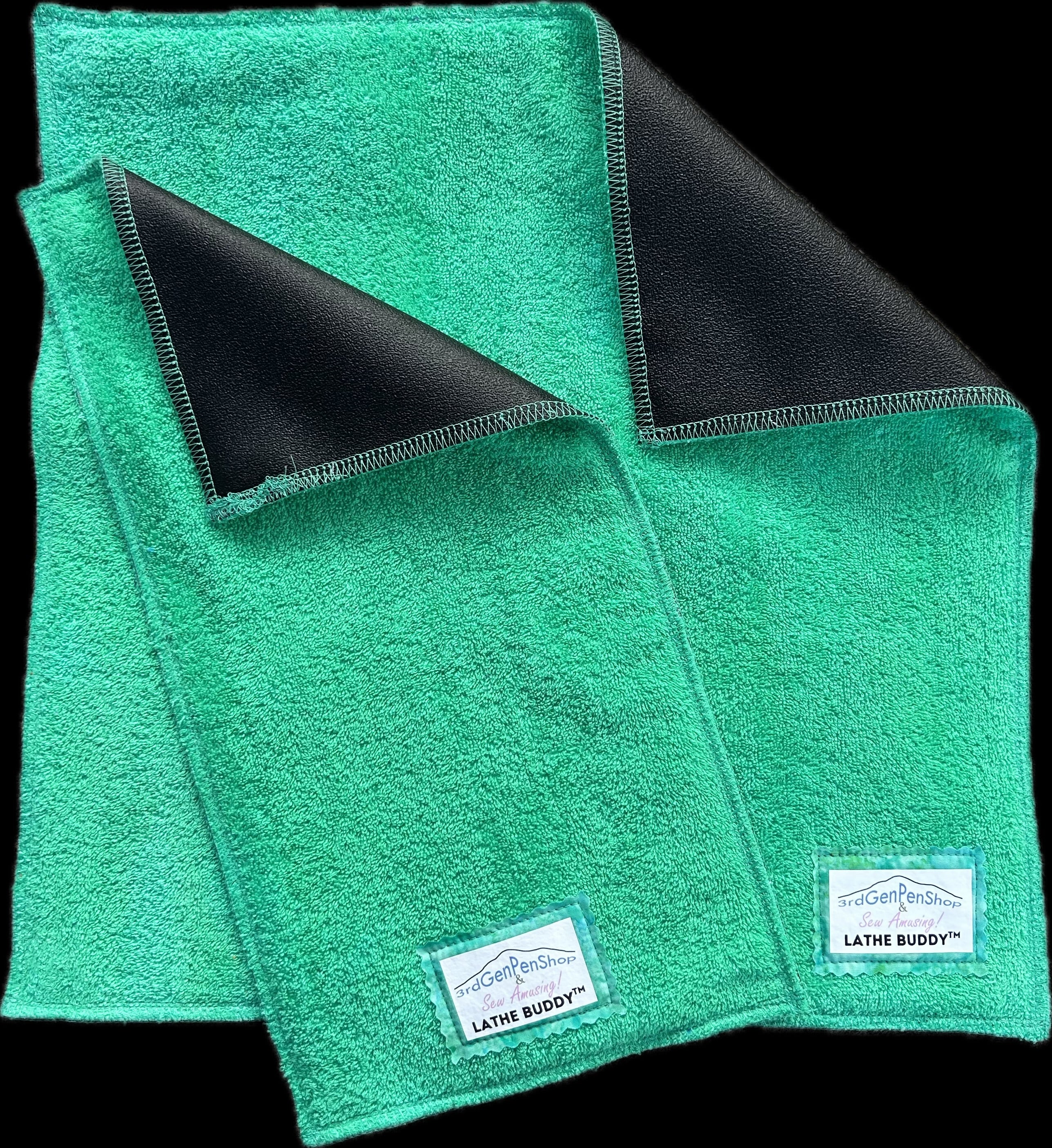 Lathe Buddyᵀᴹ 4.0  Hand-Dyed | Wet Sanding Lathe Bed Protector
