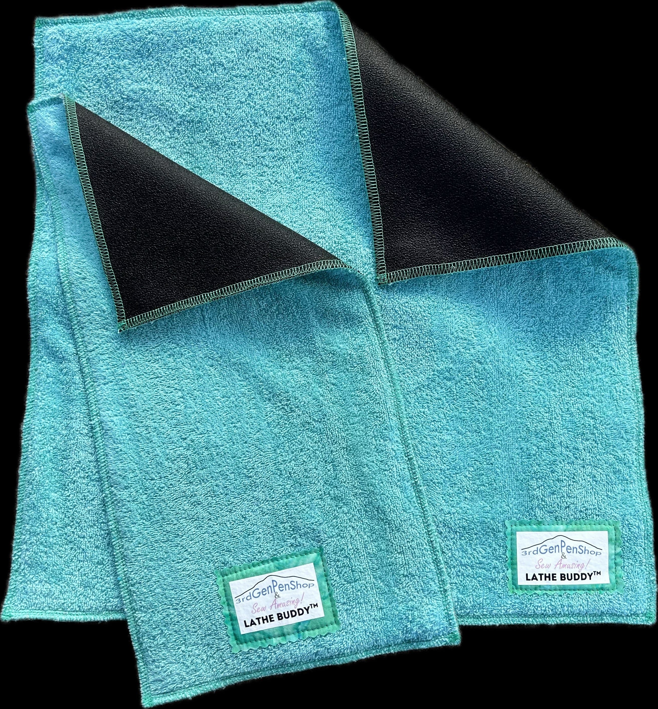 Lathe Buddyᵀᴹ 4.0  Hand-Dyed | Wet Sanding Lathe Bed Protector