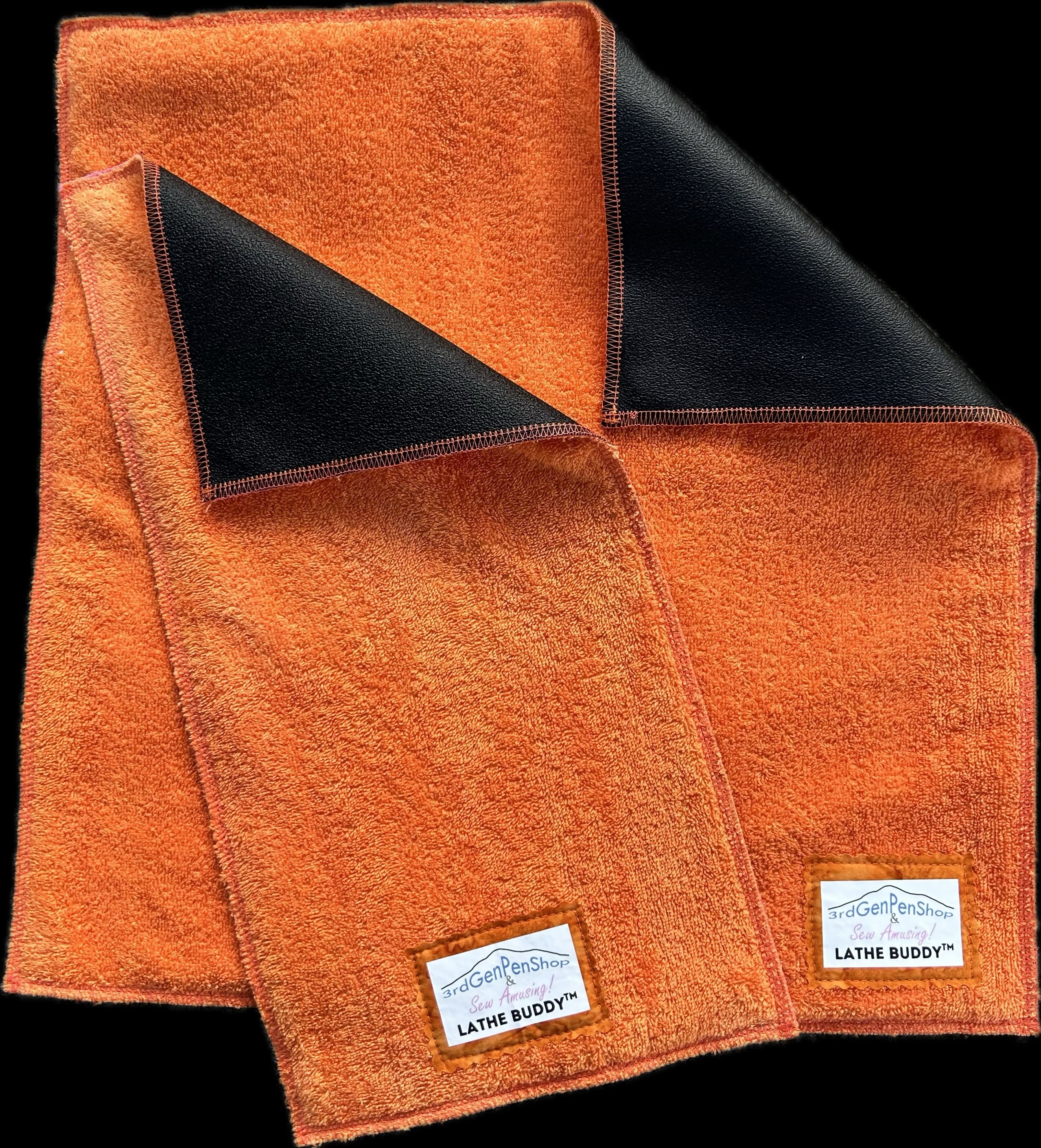 Lathe Buddyᵀᴹ 4.0  Hand-Dyed | Wet Sanding Lathe Bed Protector