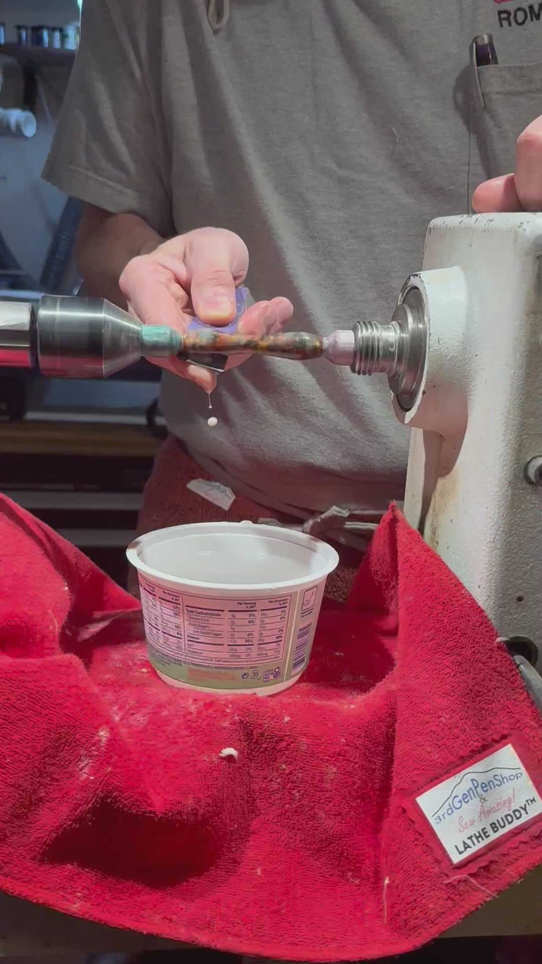 Lathe Buddyᵀᴹ 4.0 | Wet Sanding Lathe Bed Protector