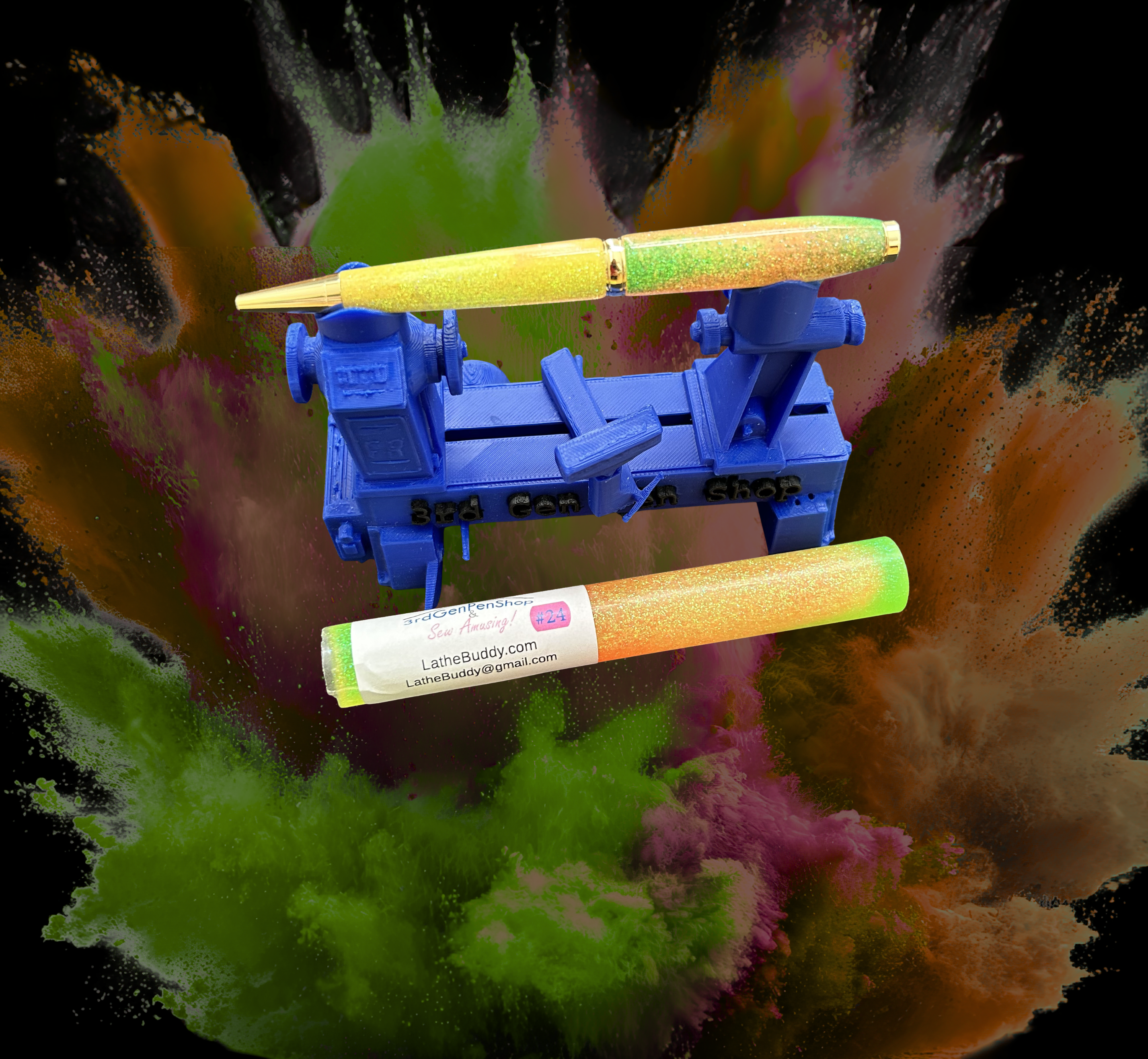 Custom Resin Pen Blanks
